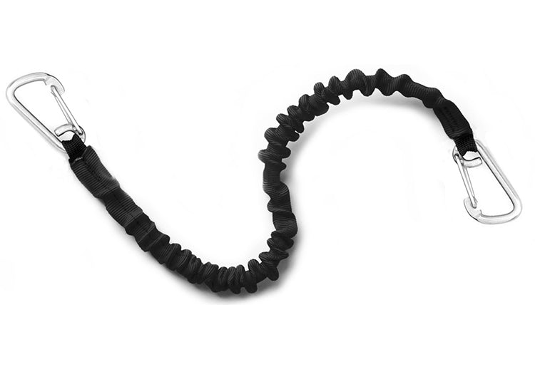 MiniShockle™ Bungee Cord, Black, 18" (46 cm) - SKU 2440